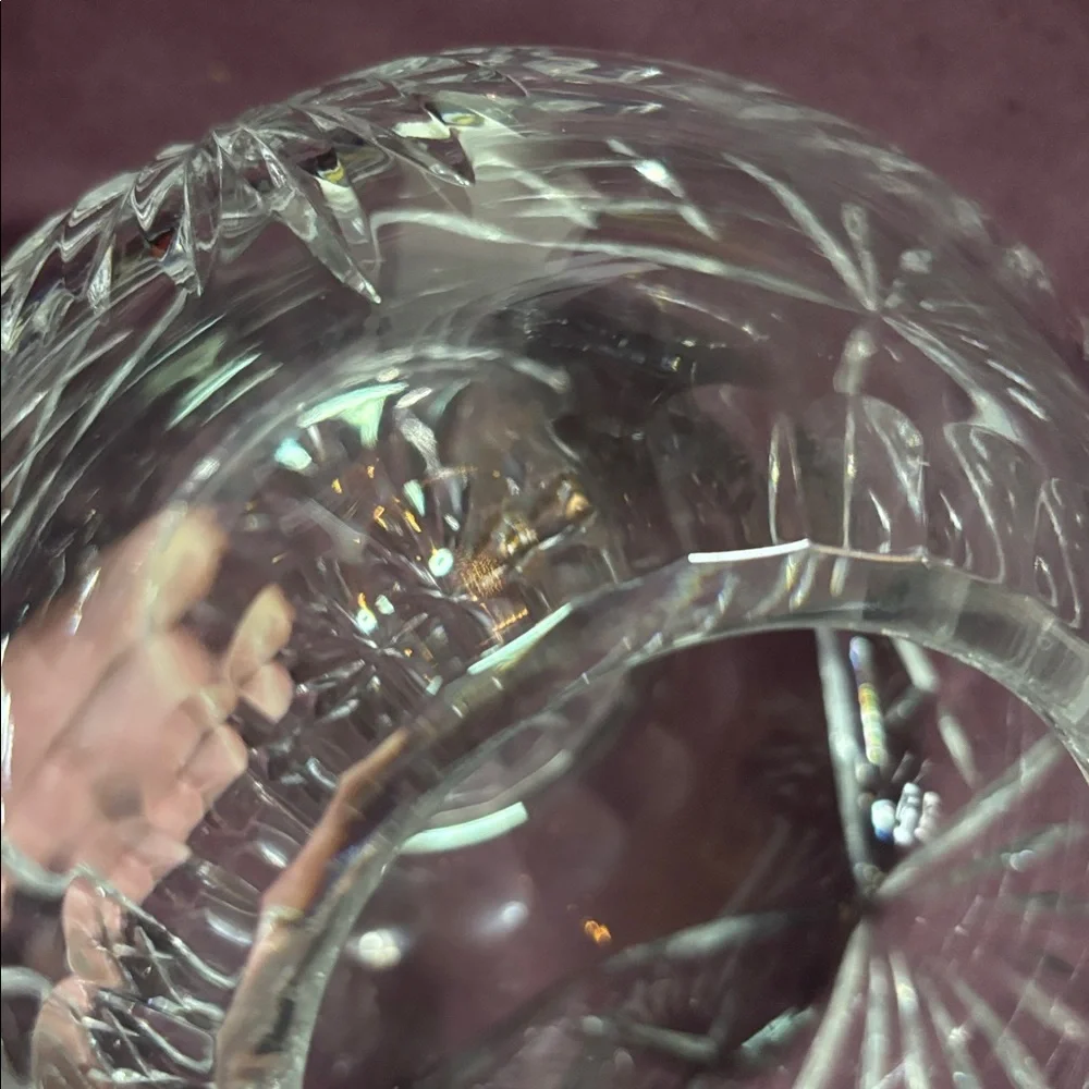 1980’s Rogaska Clear Cut Crystal Glass Decorative Bowl - Picture 4 of 8